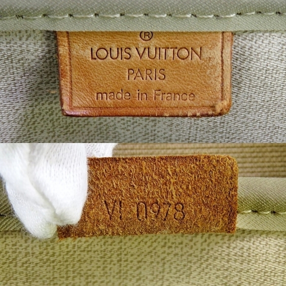 Louis Vuitton Deauville 1998 Monogram Handbag In Brown Canvas And Leather - Picture 7 of 14